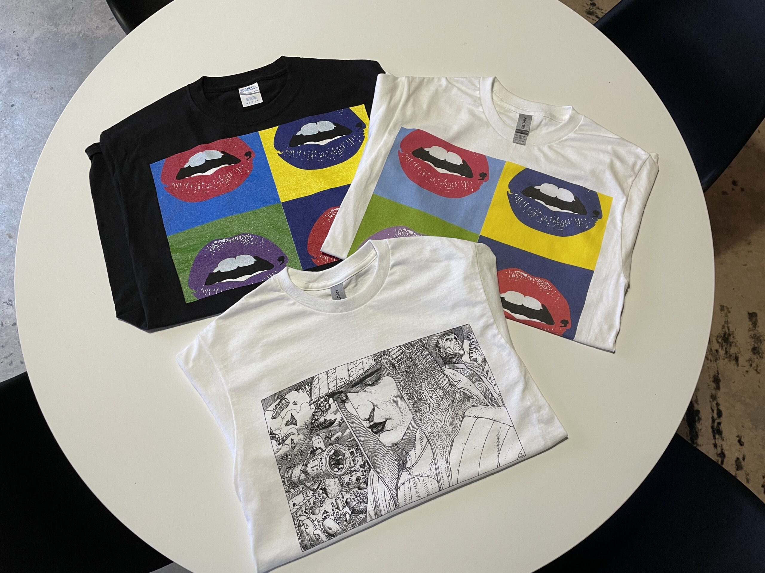 DTG Printing Examples at BaySix