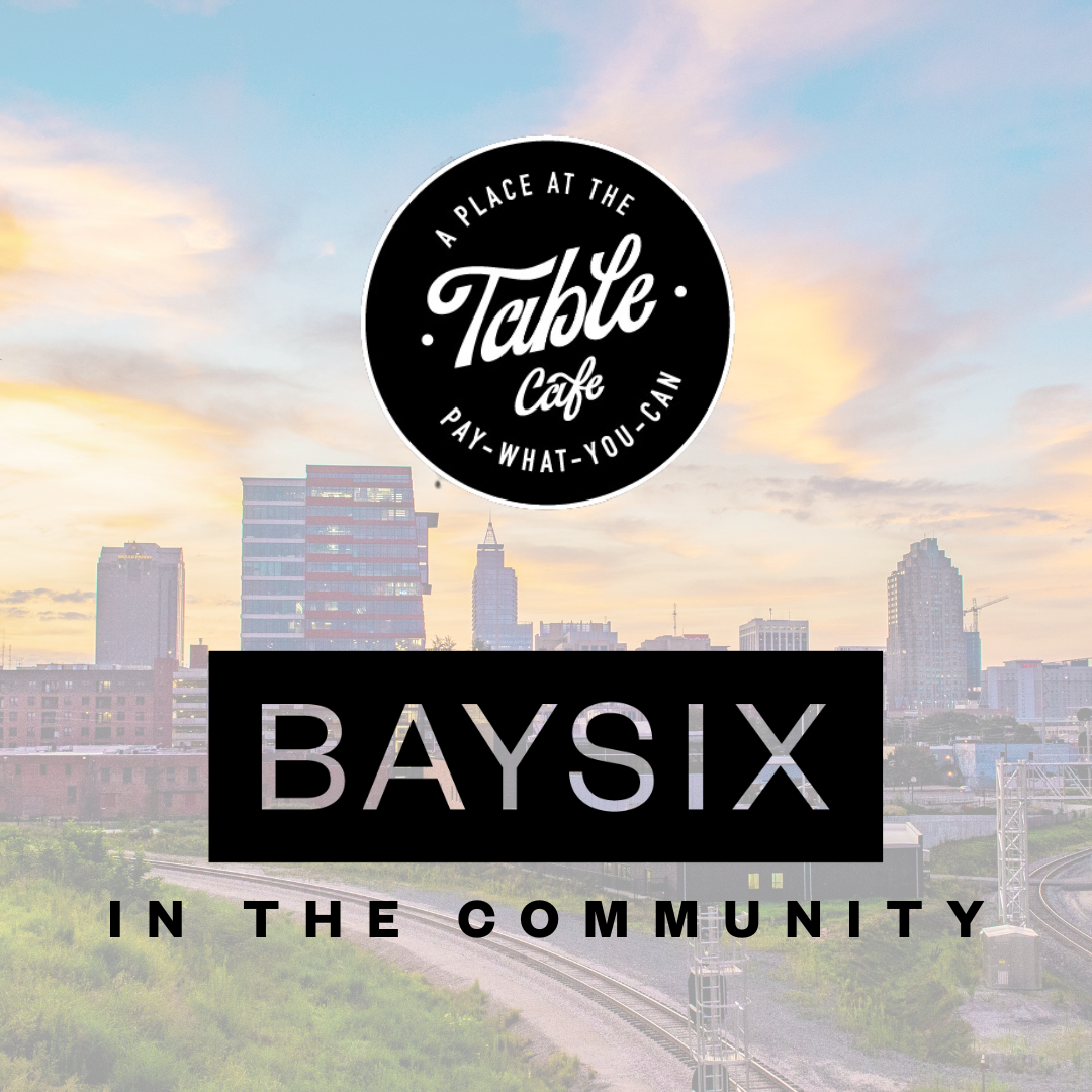 Baysix in the Community Place at the Table