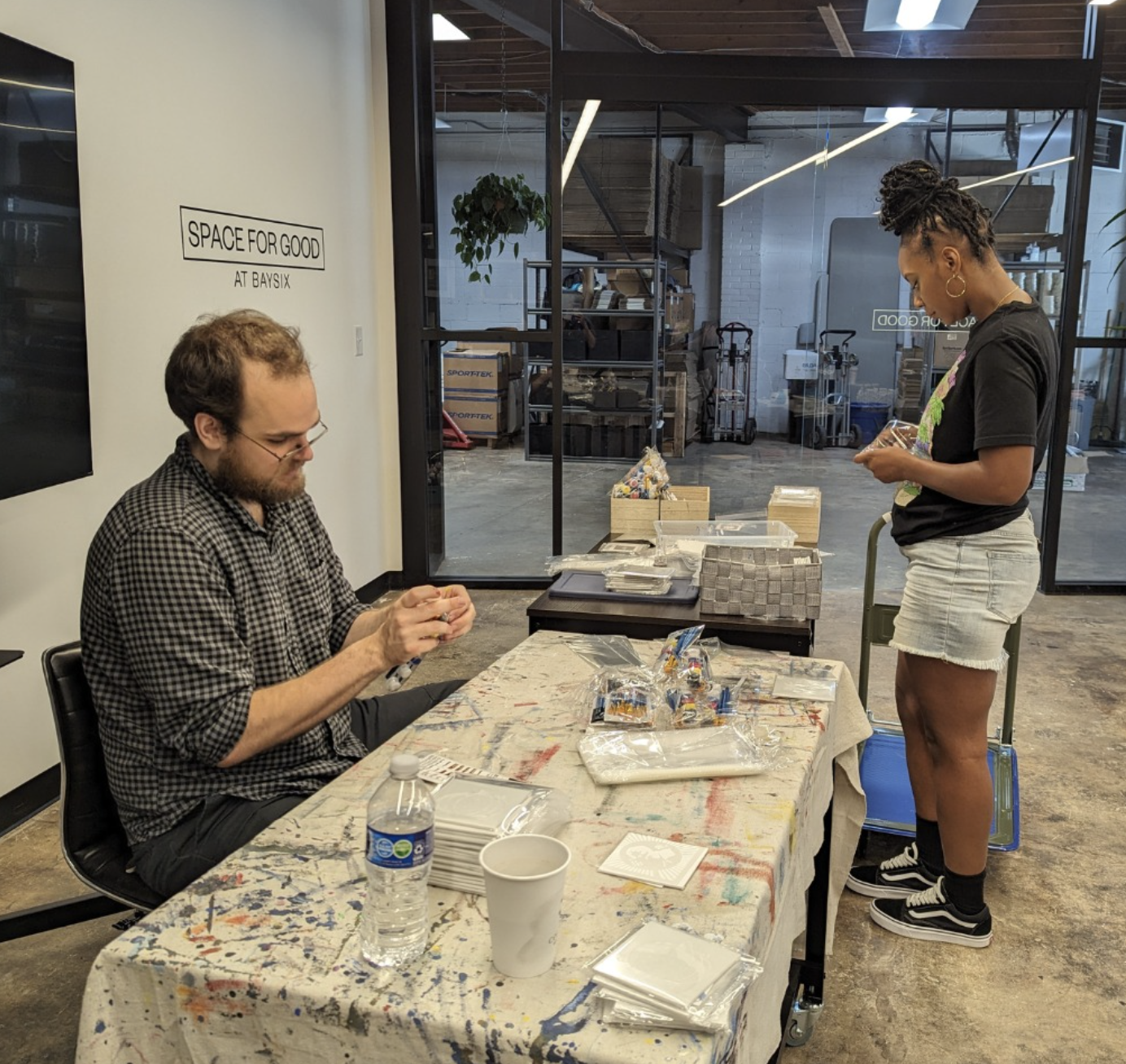 Art for all nc at space for good<br />
