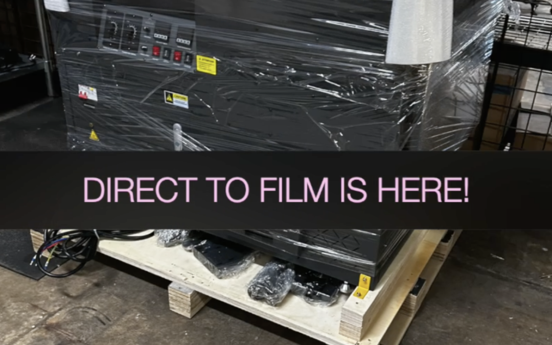 Our New Direct-to-Film Equipment is Here 🥳