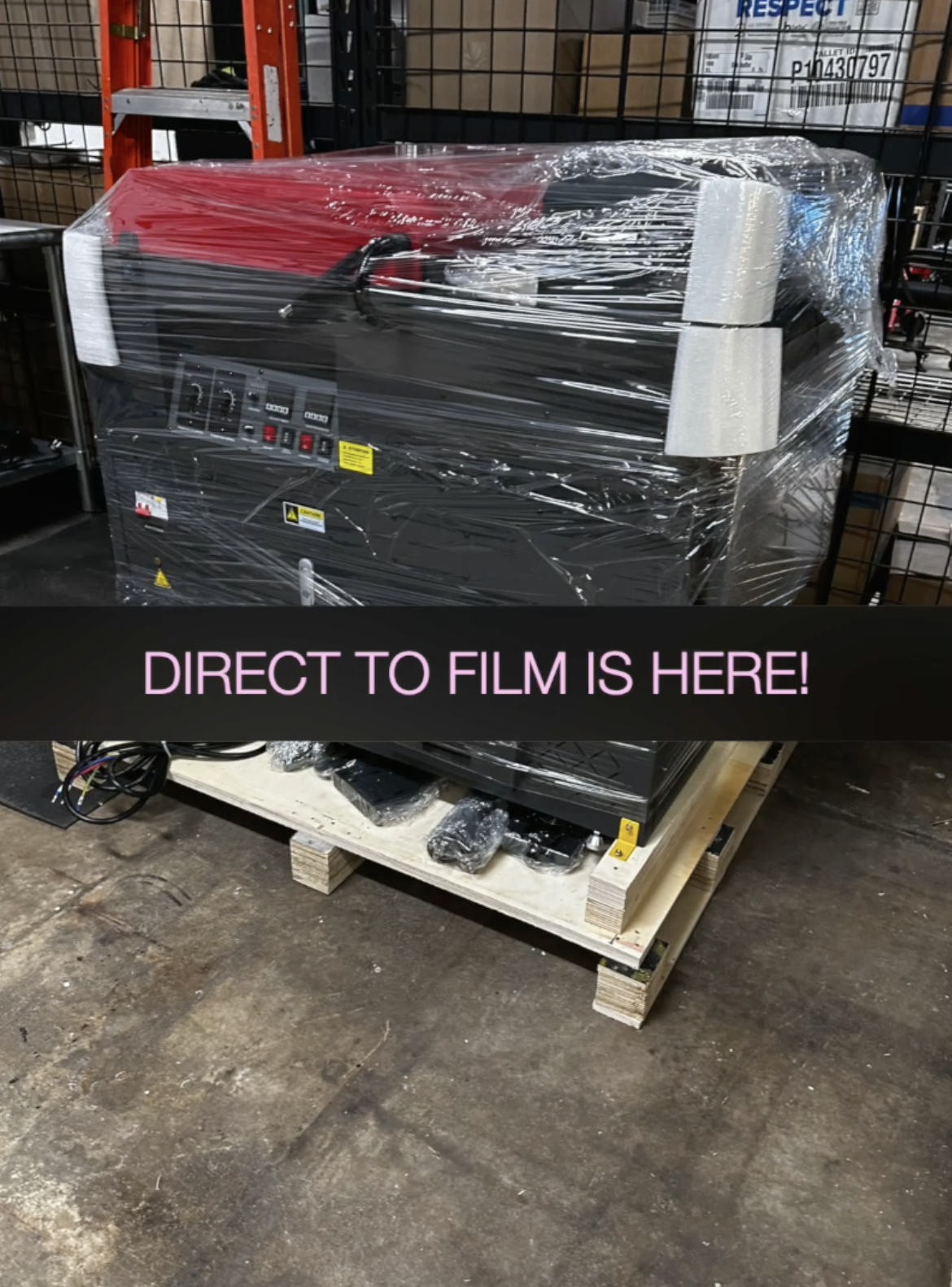 Our New Direct-to-Film Equipment is Here 🥳