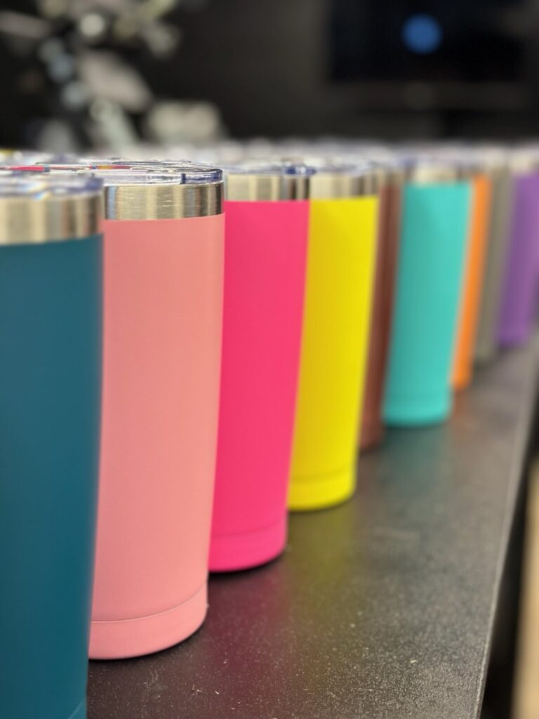 Colorful Yeti Cups Custom at BaySix