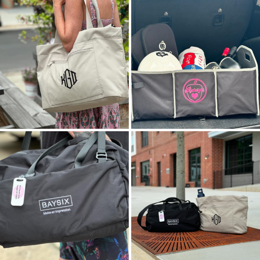 BaySix Branded Travel Gear Collage Bags