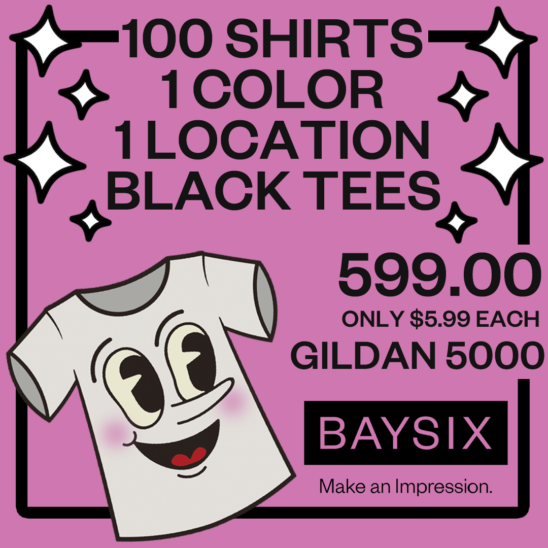 January 2025 Special Offer: 100 Shirts ⭐️